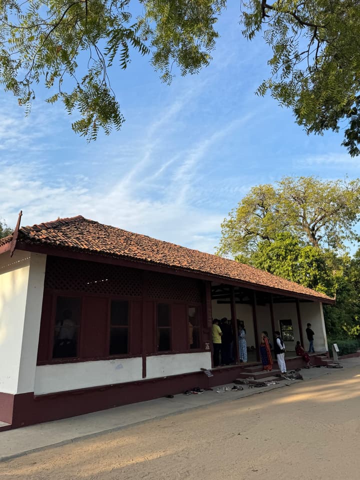 Sabarmati Ashram, good visit