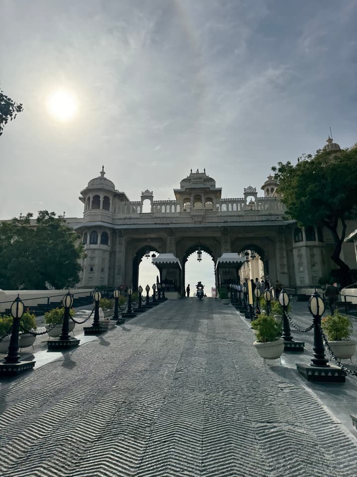 Palace entrance