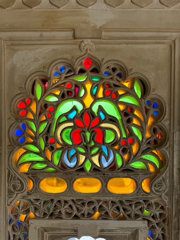 More glass work