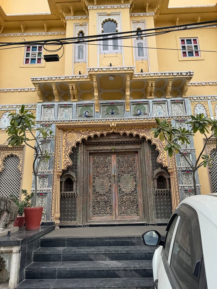 Many pretty gates throughout the city