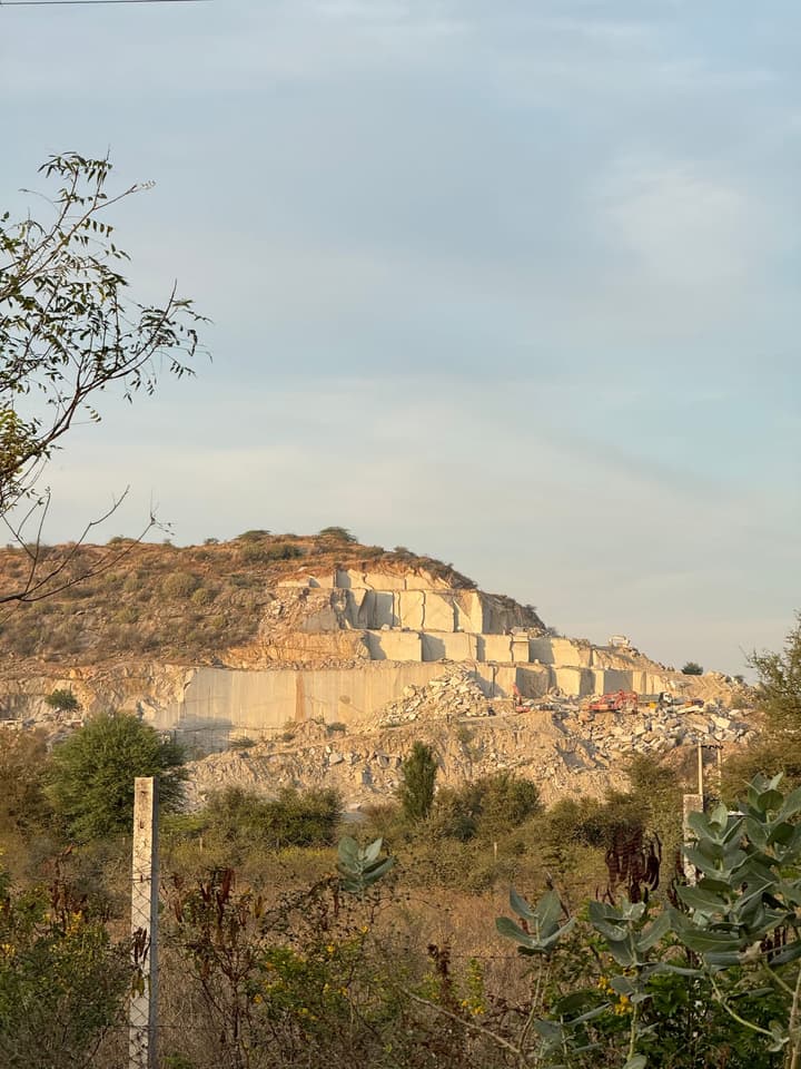 Marble quarry