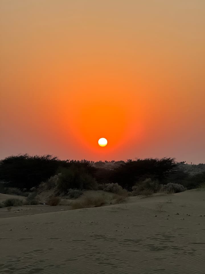 Sun set