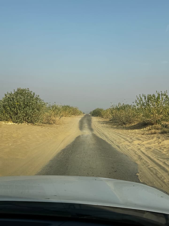 Sand everywhere