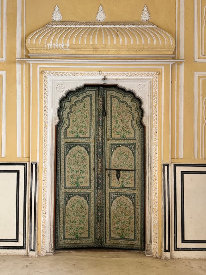 Painted door, Hawa Mahal iirc