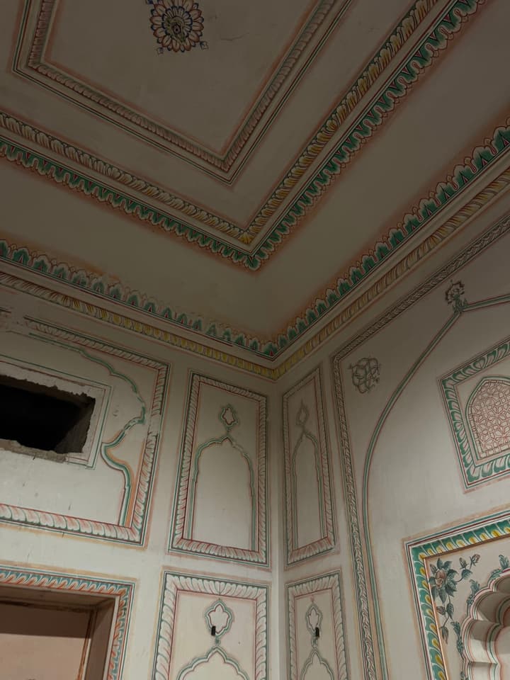 Painted on details