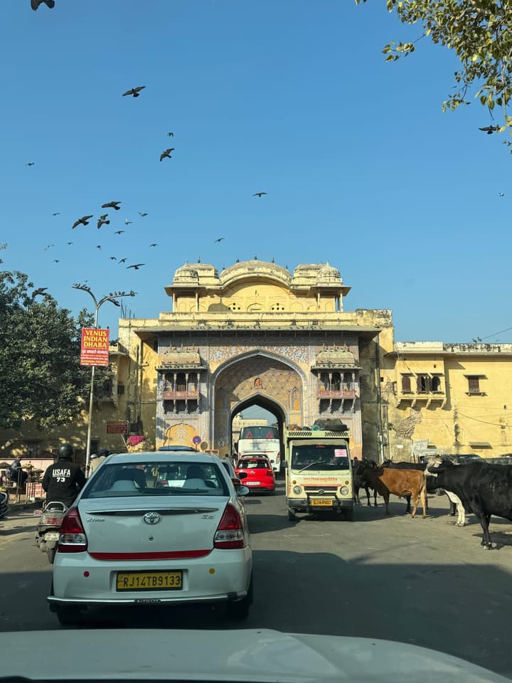 Amber palace arch