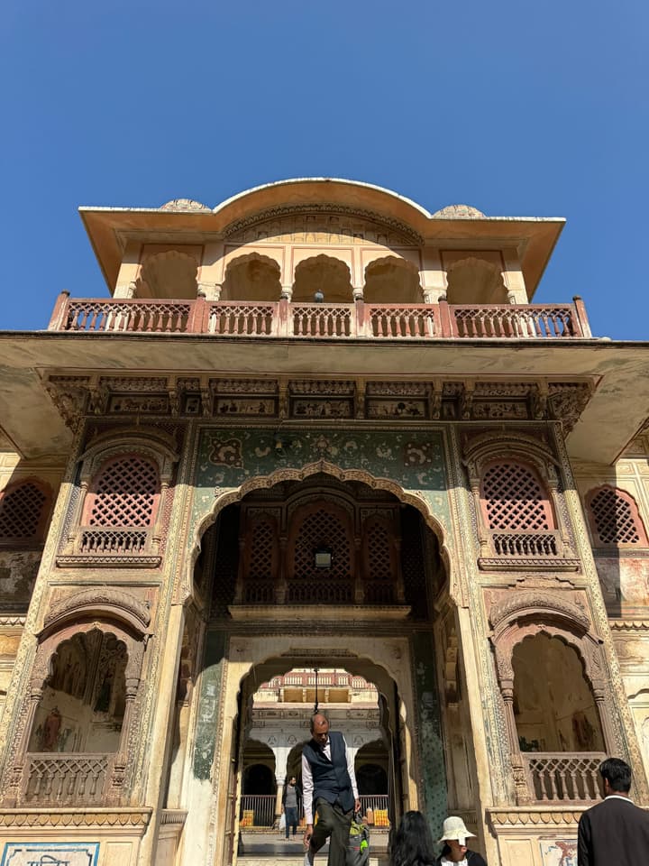Temple entrance
