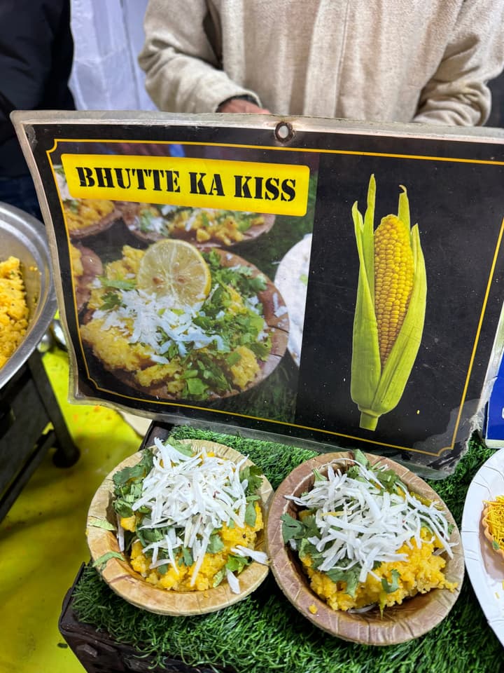 A nice steamed chaat