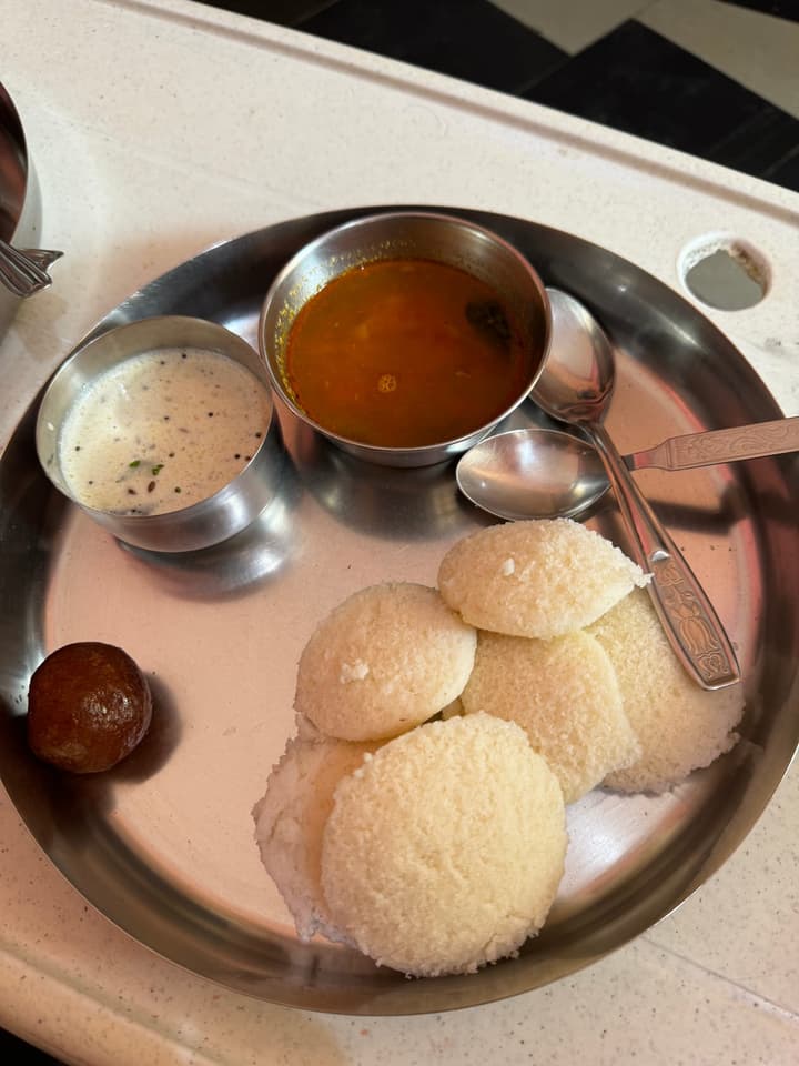 I had 17 idlis